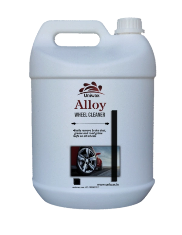 Uniwax Alloy Wheel Cleaner – Powerful Brake Dust & Grime Remover | Safe for All Wheels | Fast-Acting Spray for Deep Cleaning & Shine - 5kg
